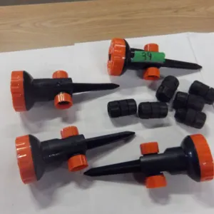 4" LAWN WATER SPRINKLER, 6 UNIONS