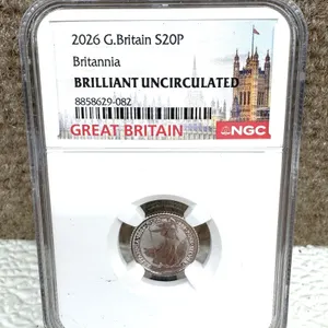 2026 Great Britain 20 Pence Silver Britannia BU