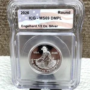 2026 Engelhard 1/2 Oz Silver Prospector MS69