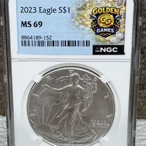 2023 American Silver Eagle $1 MS69 NGC