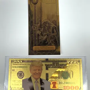 Idaho 5 Goldback Note & Trump Novelty Bill