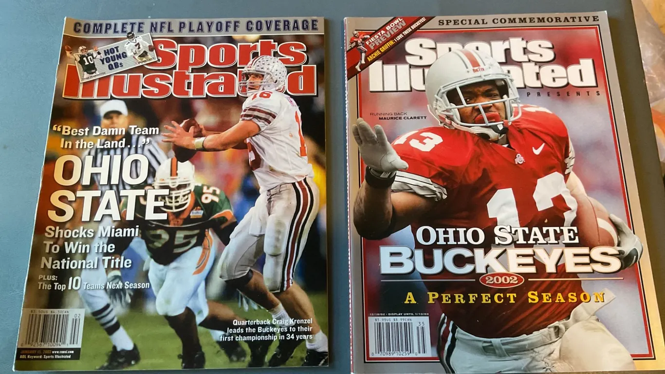 Ohio State Buckeyes Sports Illustrated Magazines, 2002, Special Commemorative Editions