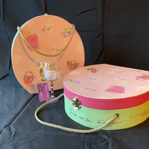 Rosanna Decorative Plates and Glass Set in Hat Box