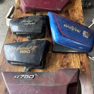Motorcycle side cover assortment