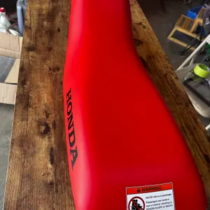 NOS Honda CRF Seat Red