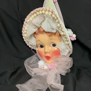 Vintage-Inspired Wall Hanging Mask by Katherine’s Collection