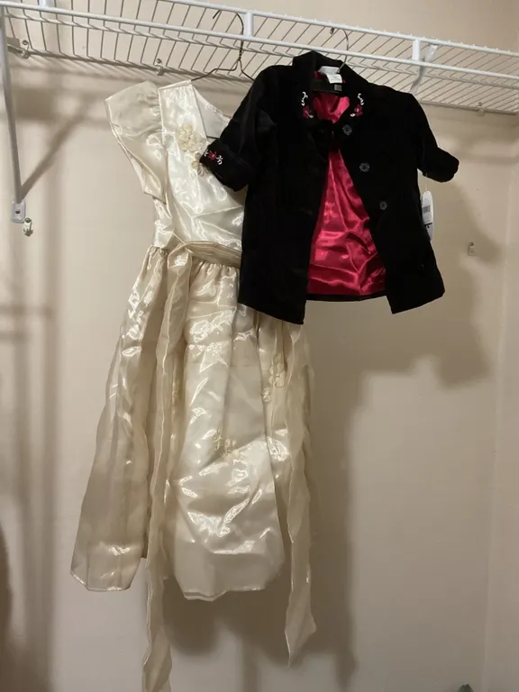 Children’s Formal Dress by Rare Editions and Jacket Set