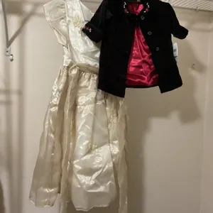 Children’s Formal Dress by Rare Editions and Jacket Set