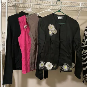 Women’s Tops Lot Featuring Talbots, In the Wash, and Other Brands
