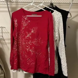 3 Women’s Clothing Items Including Tops and Dress