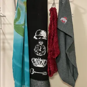 Four Scarves: Various Styles and Designs