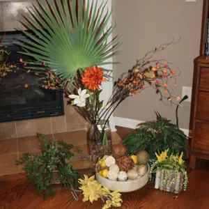 Floral Décor & Bowl