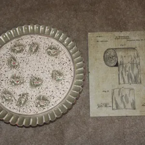 Ceramic Plate & Patent Print