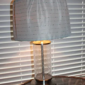 Glass Table Lamp
