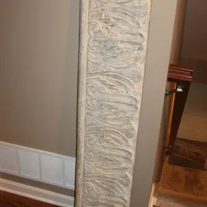 Pottery Barn Carved Acanthus Leaf Panel