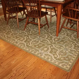 Pottery Barn Lia Wool Floral Area Rug