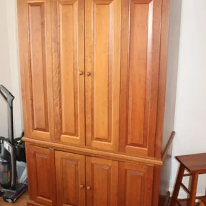 Cherry Desk Armoire