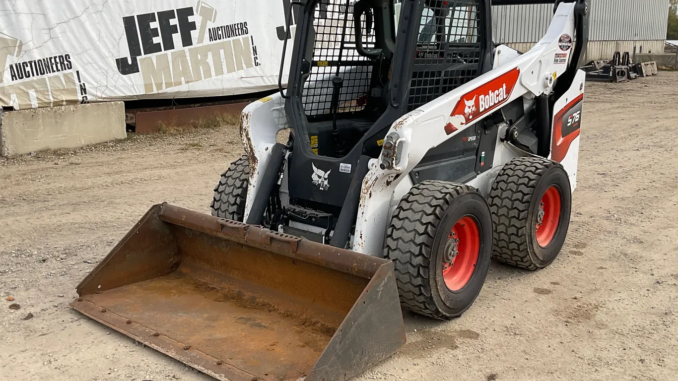 2021 BOBCAT S76 SKID STEER LOADER SN: B4CD12878