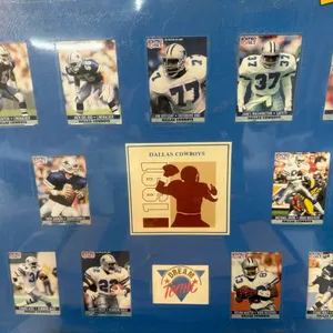 Sports Package With Dallas Cowboys Dream Team Football Cards, Darts & Game Bag