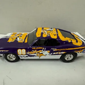 (2) Minnesota Vikings Die Cast NFL Car Bank
