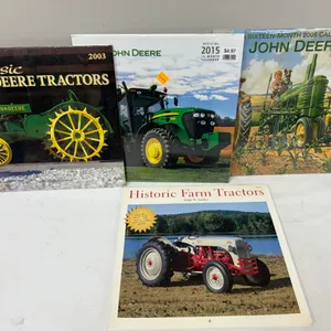 (4) John Deere Tractor Calendars (3 Are New In Plastic)