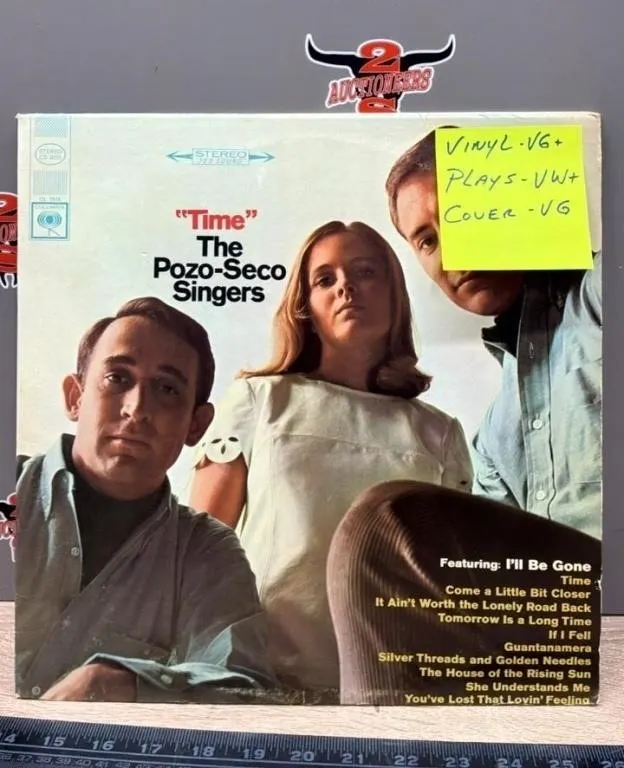 The Pozo-Seco Singers: Time Record Album. Grading
