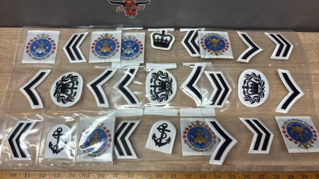Sea Cadets Badges.
