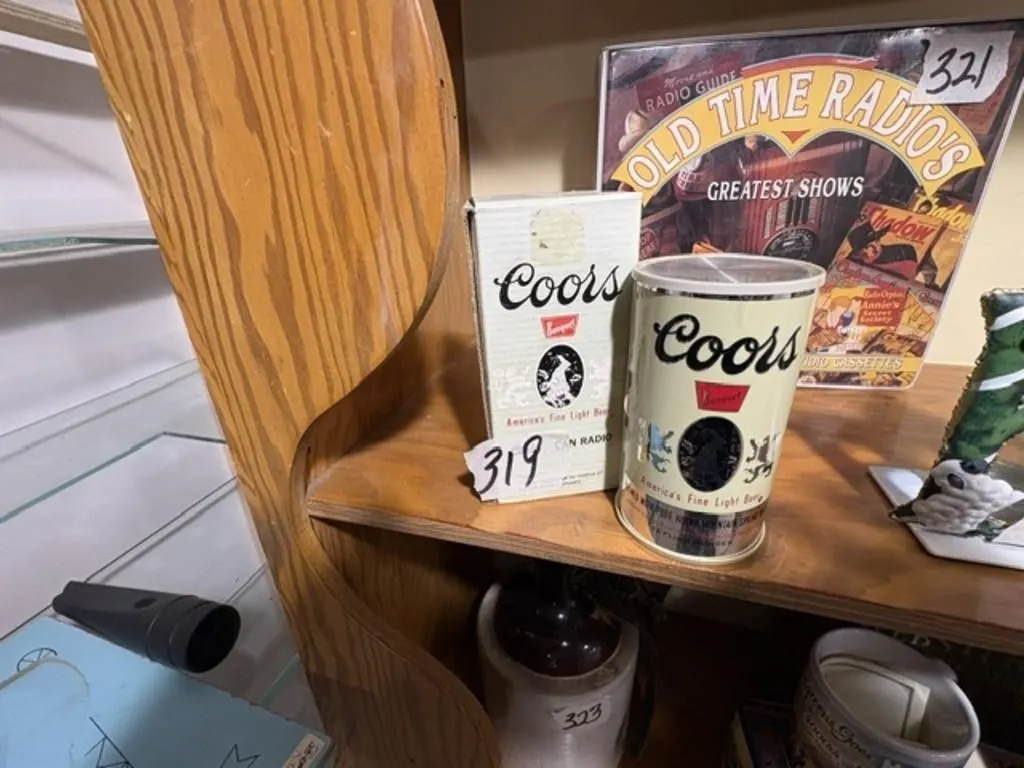 COORS CAN RADIO