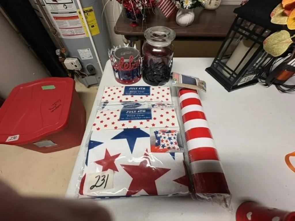 JULY 4 PILLOW COVERS