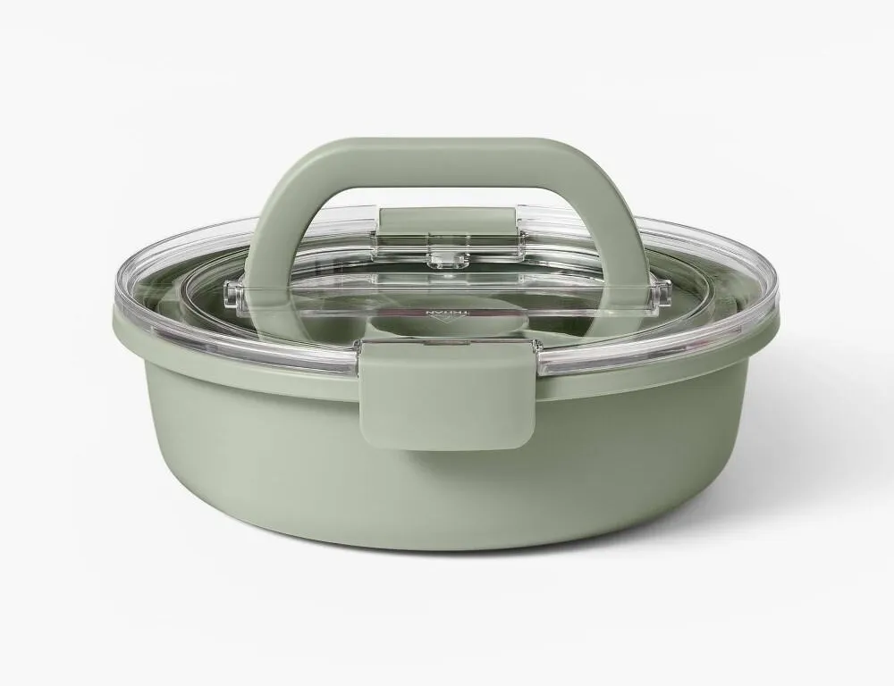 Figmint Round Plastic Snacklebox 5.5 Cup