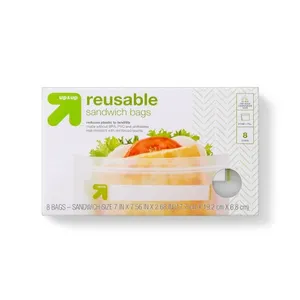 Upup Reusable Sandwich Bags 8pk