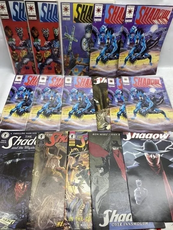 Shadow Comic Book Lot - Valiant & Dark Horse