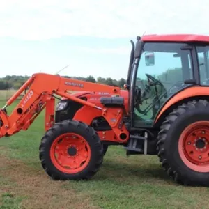 Kubota M7040 w/LA1153 Loader, Bucket, Bale Spear