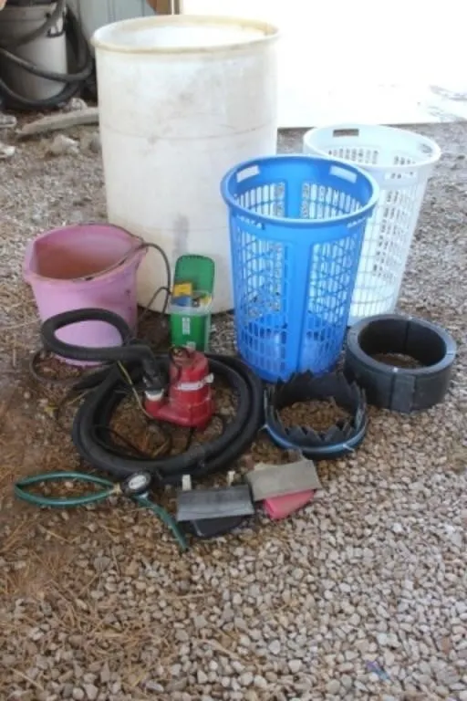 Floats, Sump Pump, Baskets, Barrel, Edging