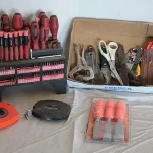 Chisels Tapes, Screwdriver Bit Set & More...