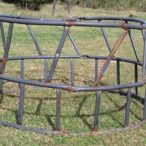 Bale Ring & 12' & 16' Metal Panels (damaged)