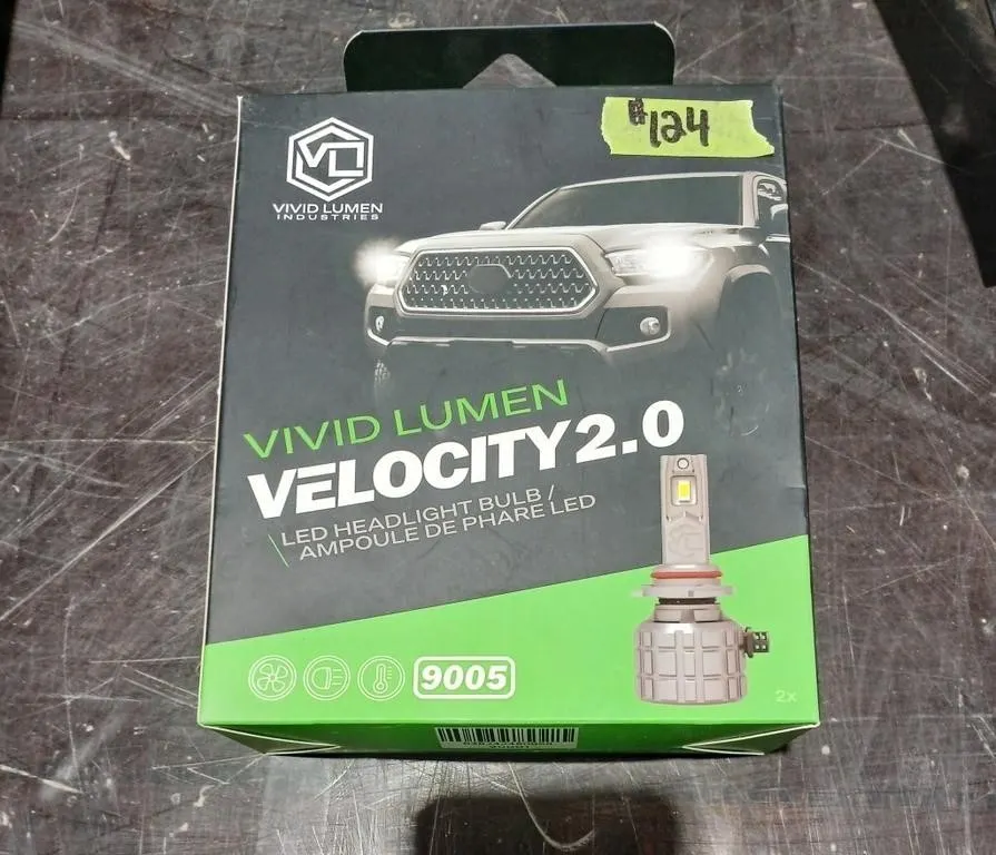 9005 Velocity 2.0 Headlight bulbs, PN# 20001