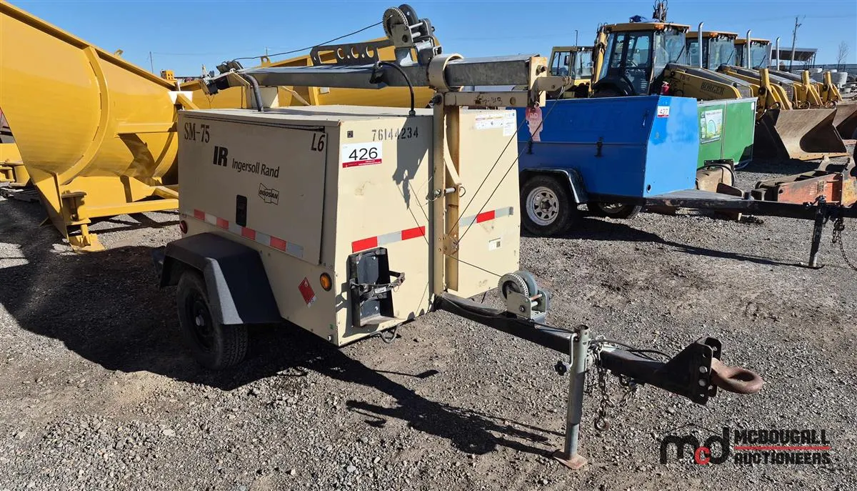 2012 Ingersoll Rand Light Tower / Generator Set
UNRESERVED