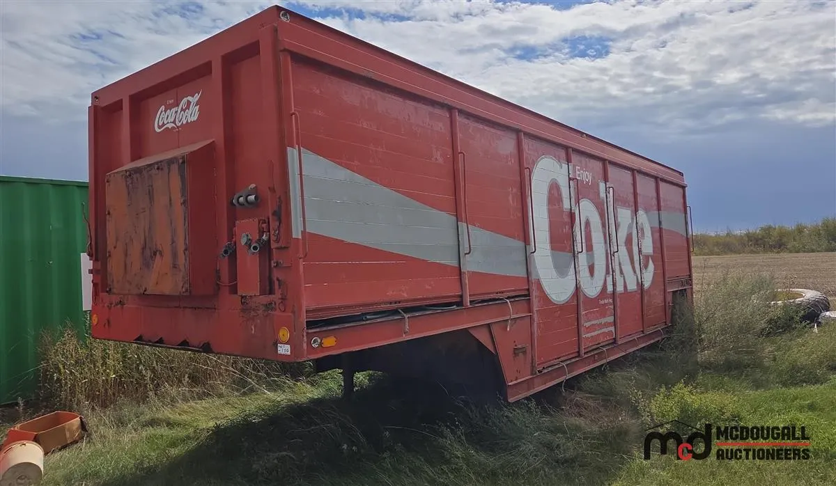 Coca-Cola Branded Service Trailer
UNRESERVED