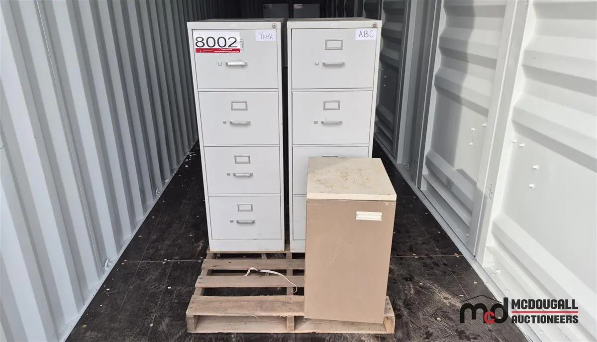 (2) Filing Cabinets & Storage Cabinet
UNRESERVED