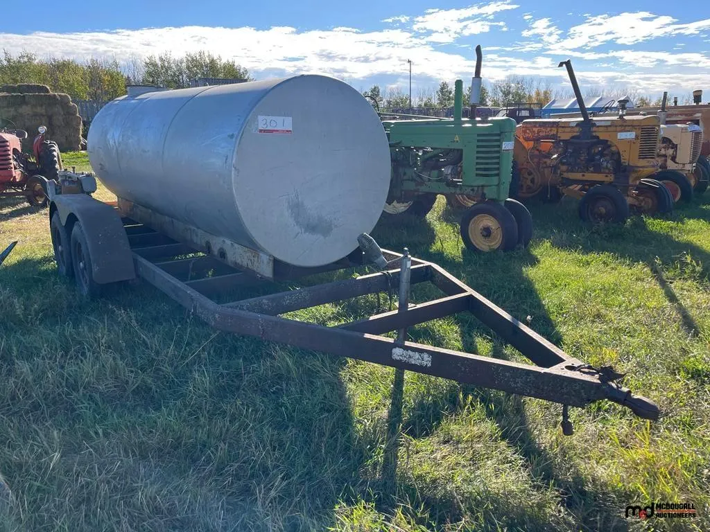 Water Tank T/A Trailer w/ Pump
UNRESERVED