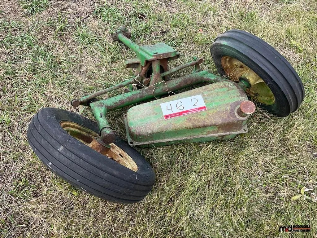 John Deere M Front Axle, Wheels and Fuel Tank
UNRESERVED