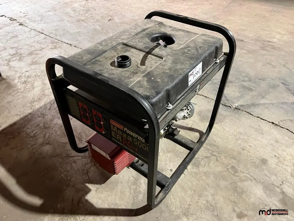 Coleman Powermate Maxa 5000 ER Plus Generator
UNRESERVED