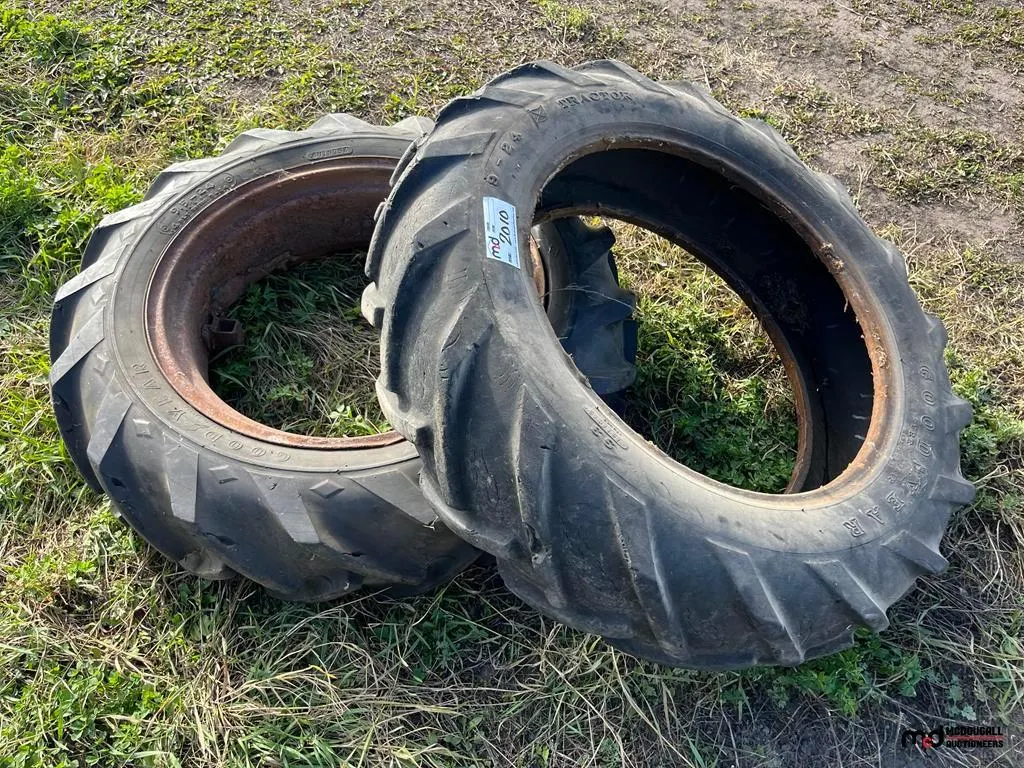Goodyear 9-24 and 9.5-24 Tires w/ Rim
UNRESERVED