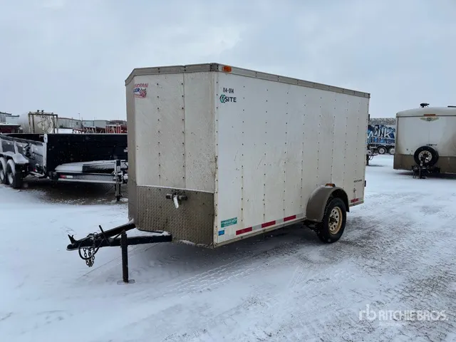 2008 Canadian Hauler 12 ft T/A Enclosed Trailer