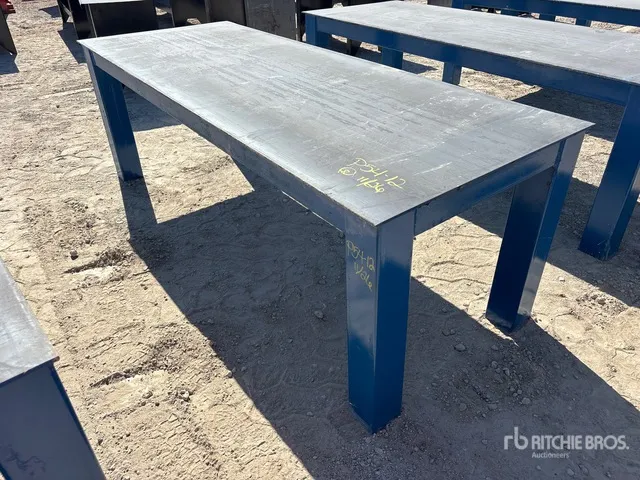 Kit Containers 36 in x 96 in Steel Workbench (Unused)