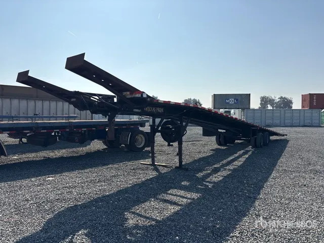 2019 Texas Pride T/A Open Car Carrier Trailer