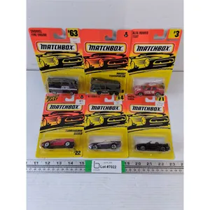 (6) Matchbox Die-Cast Toys