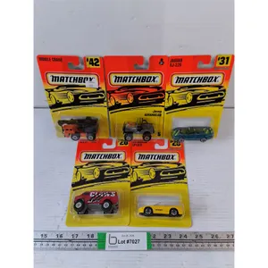 (5) Matchbox Die-Cast Toys