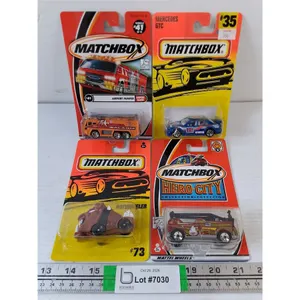 (4) Matchbox Die-Cast Toys